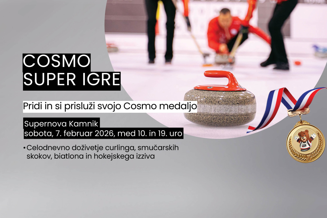 Cosmo super igre prihajajo tudi v Supernoo Kamnik 